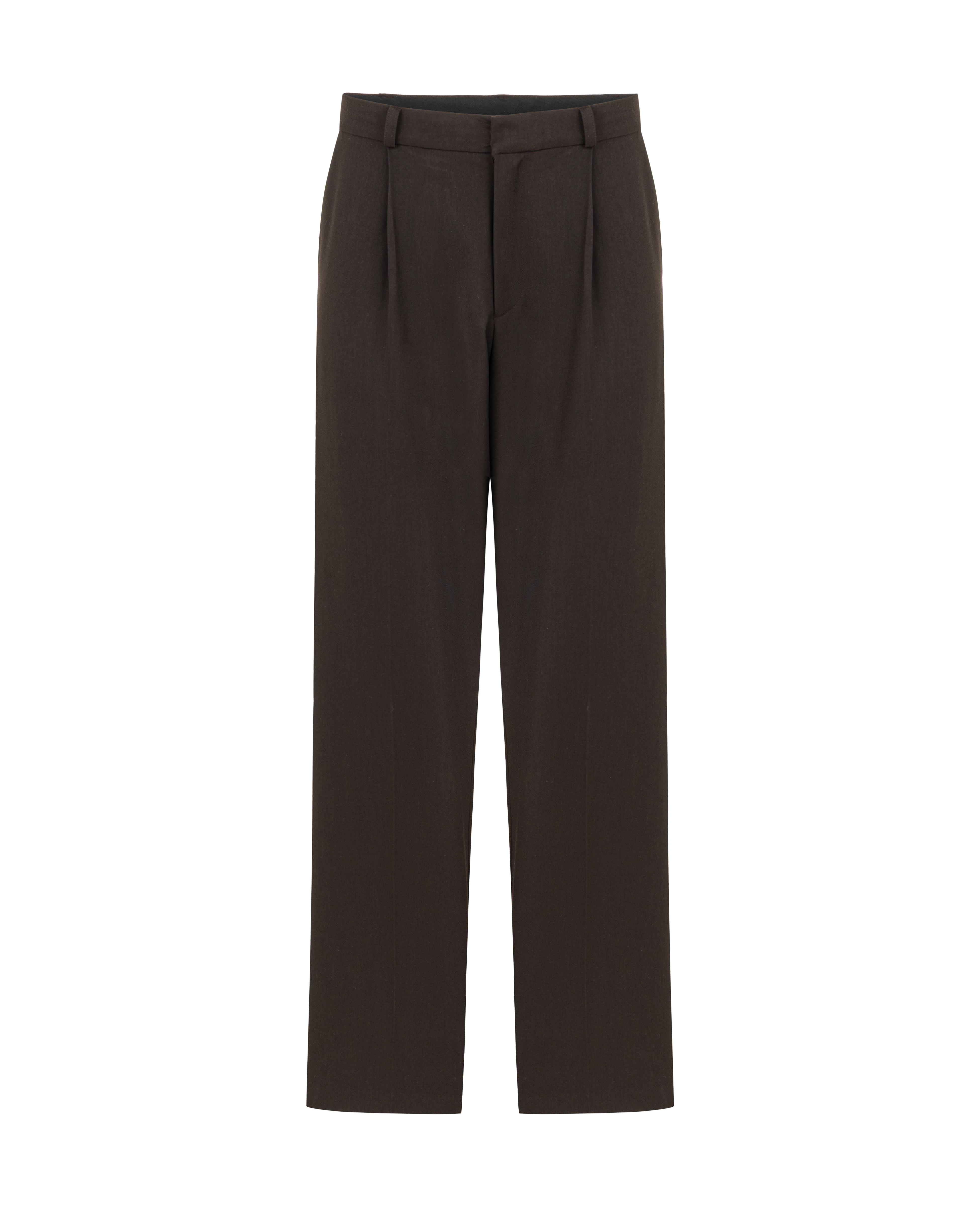 AZUR PANTS IN BROWN - 1